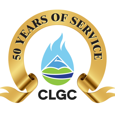 CLGC Logo Celebrating 50 Year Anniversary
